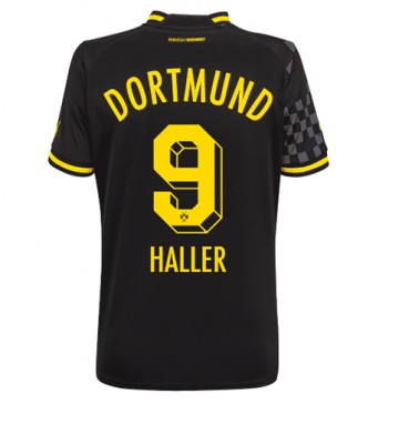 Borussia Dortmund Sebastien Haller #9 Bortedrakt Kvinner 2022-23 Kortermet